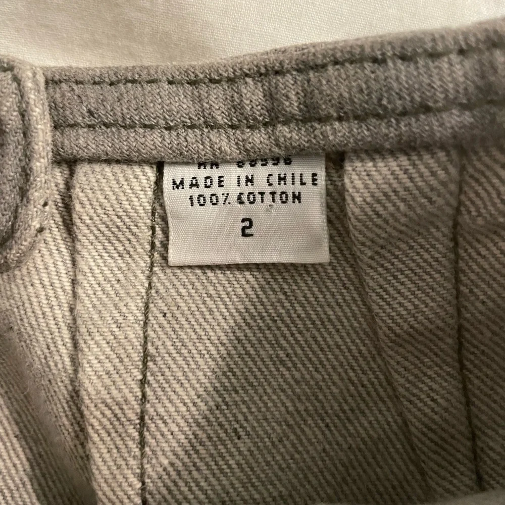 DKNY 2 Gray Denim Mini Shirt